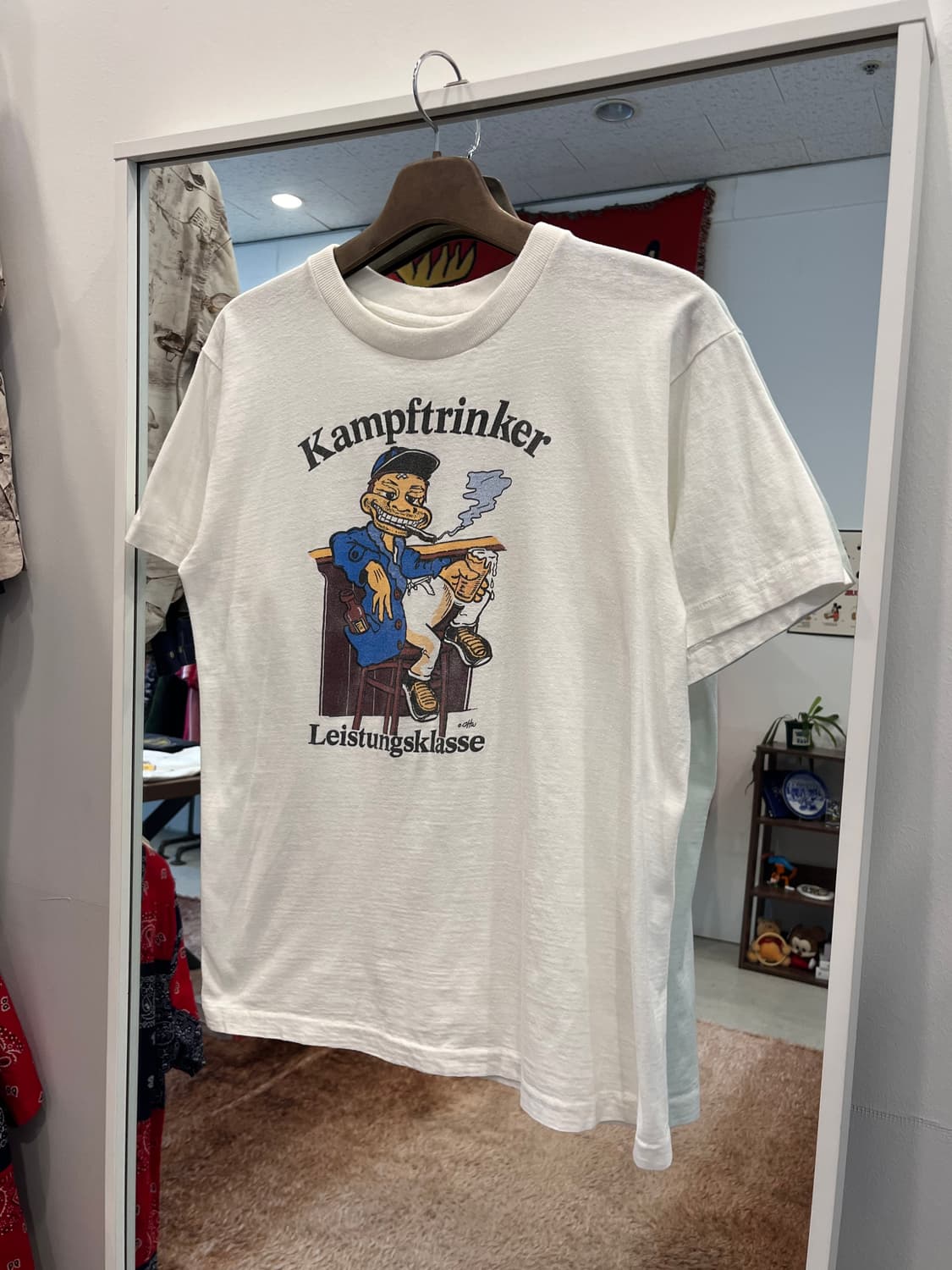 90s Vtg 빈티지 프린팅 반팔 티셔츠 상품이미지1