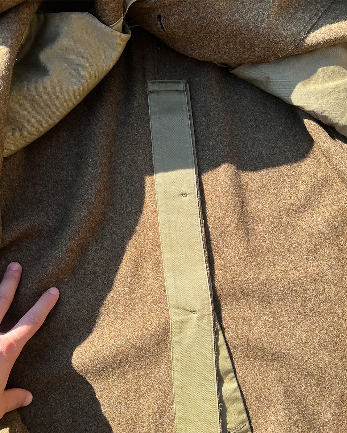 40’s WW2 Melton Wool Coat
 상품이미지5