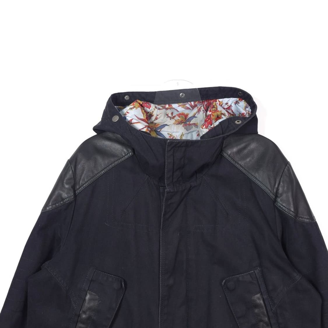 크리스찬 라크르와 00s 아카이브 양가죽 배색 패딩 자켓 95 상품이미지3