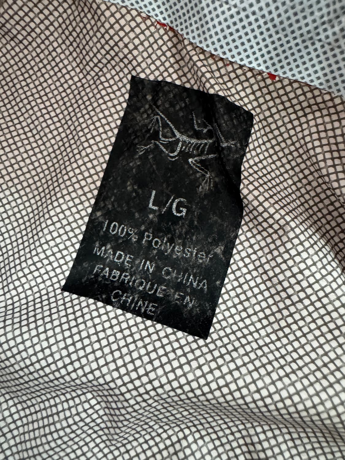 아크테릭스 빈티지 커스텀 리메이크 후드 바람막이 L 상품이미지3