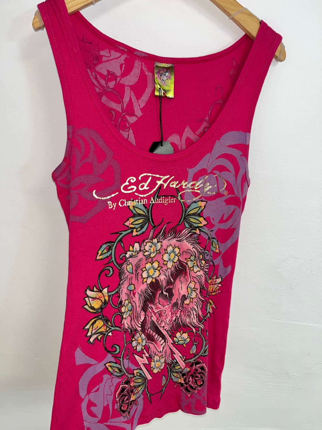 Ed Hardy 펑크 프린팅 슬리브리스 상품이미지7