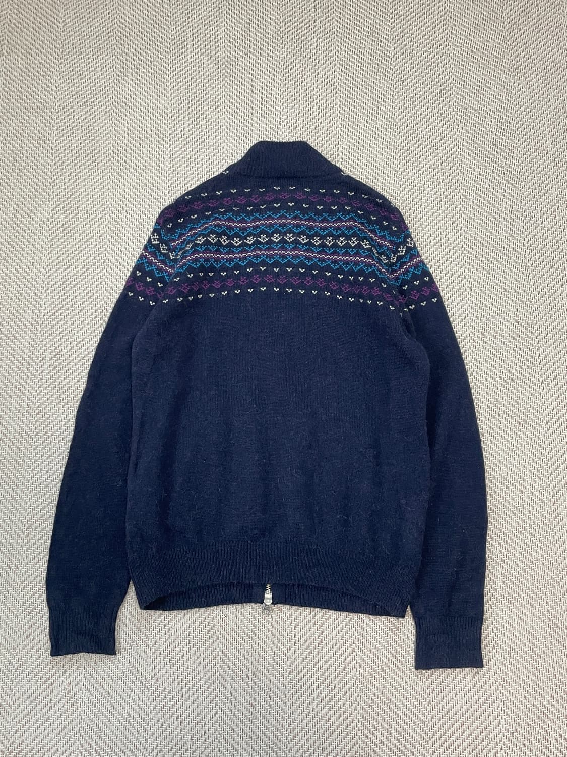 라코스테 멀티컬러 페어아일 니트 집업 J03646 상품이미지6