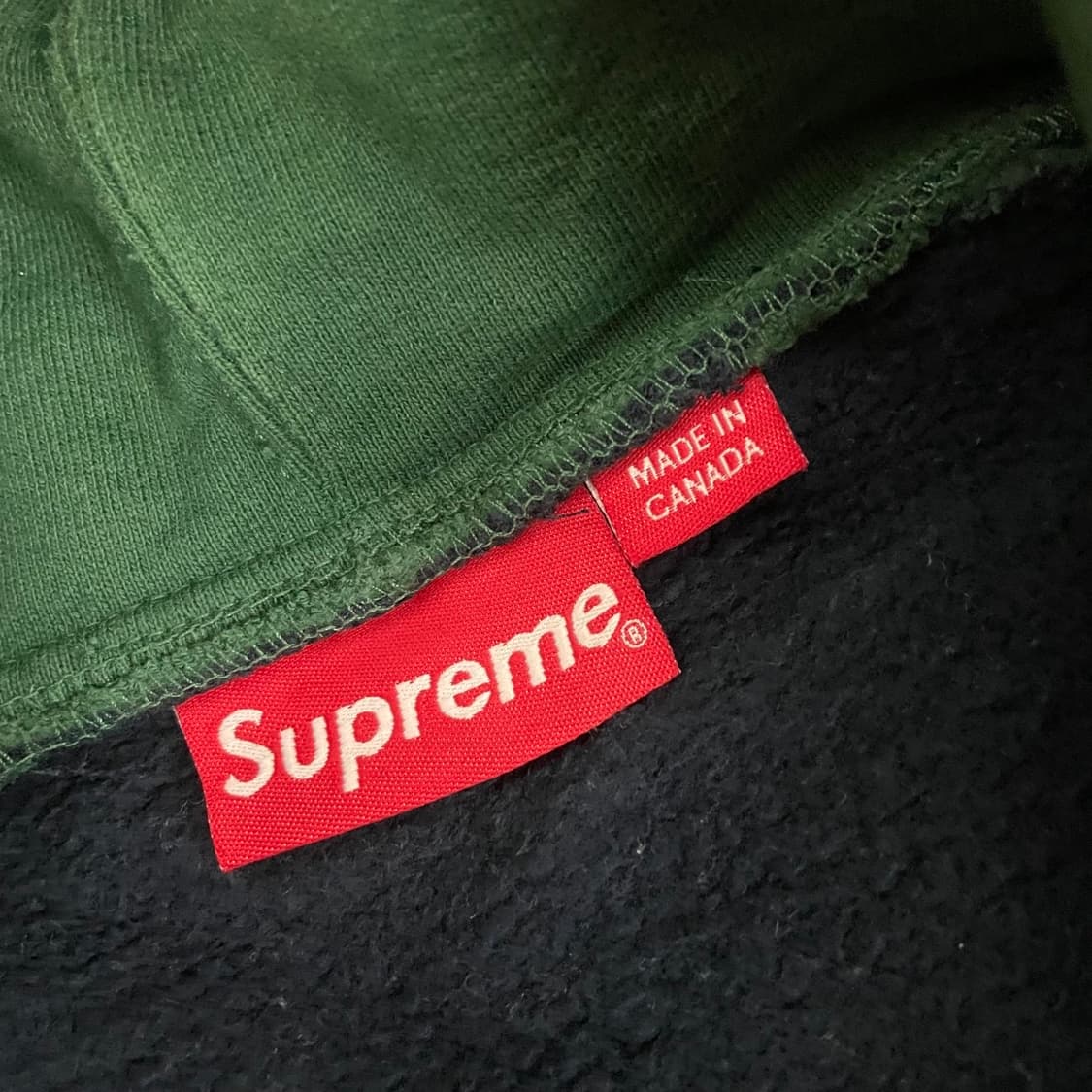 [M] 슈프림 기모 후드집업 (새상품급) 상품이미지9