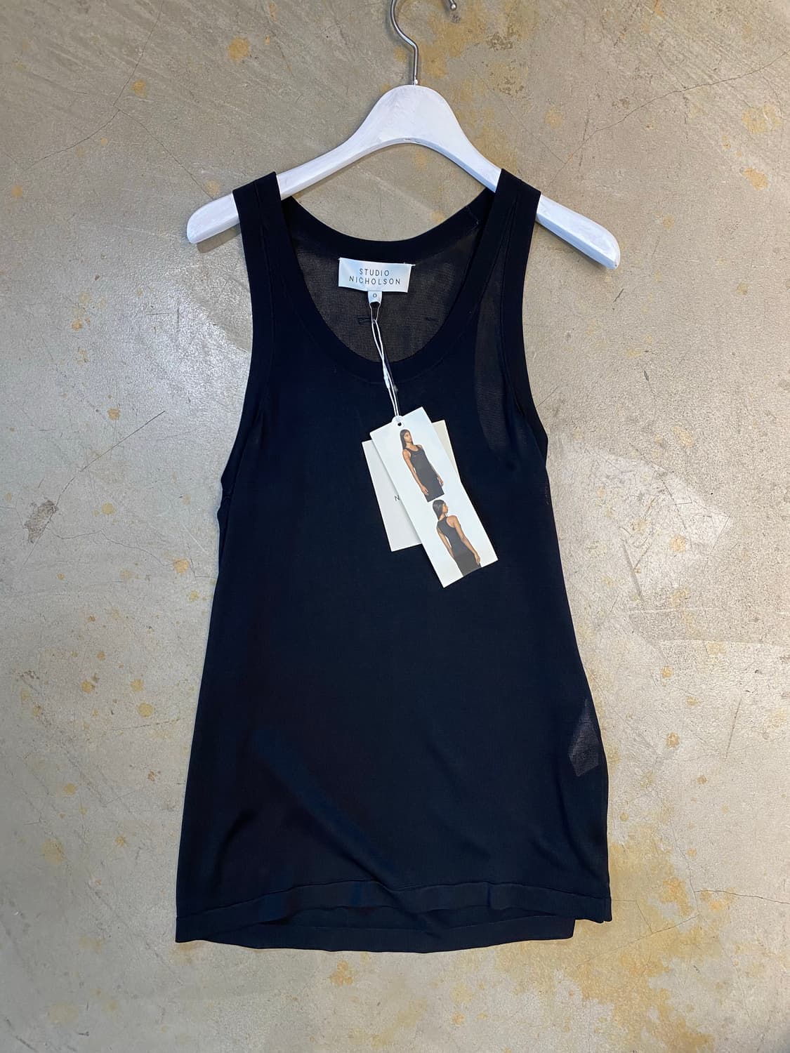 Studio Nicholson jersey sleeveless top 상품이미지7