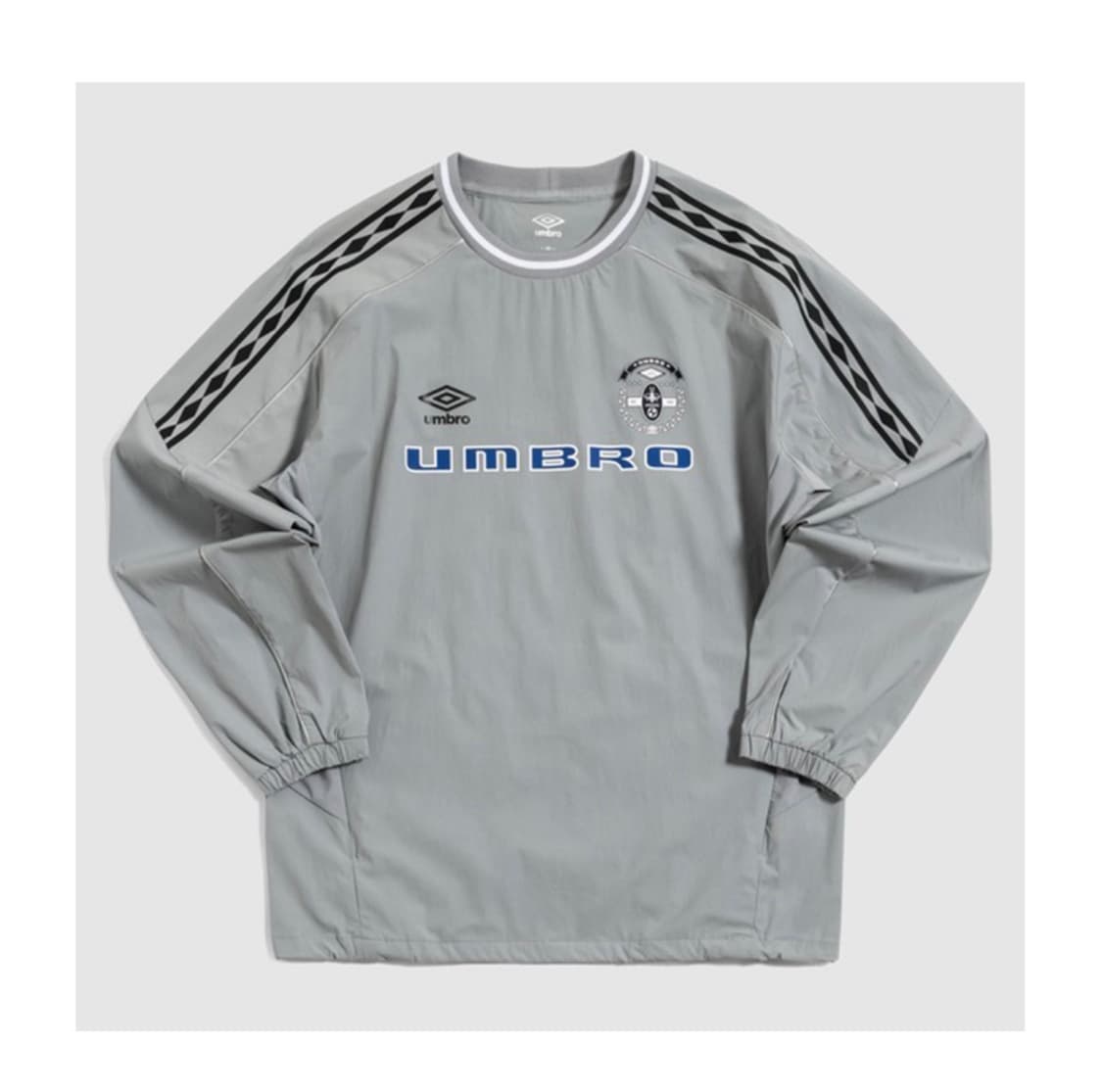 엄브로 우븐 맨트맨 (라이트 그레이) 상품이미지1