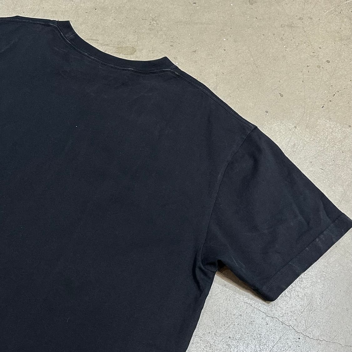 XL 몽클레어 빅로고 블랙 반팔티 상품이미지7