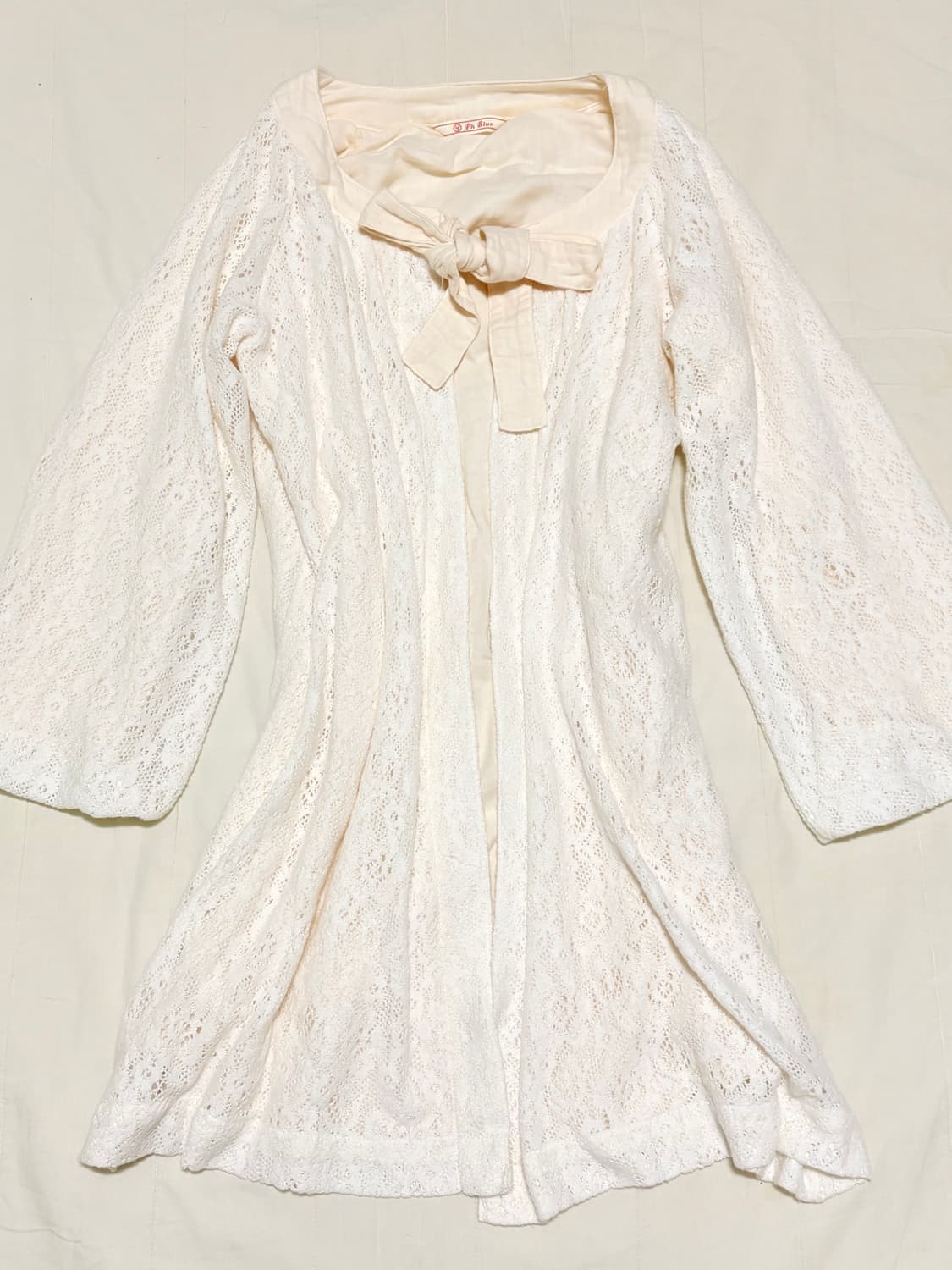 크림바닐라 펀칭 가디건 라떼갸루 로걀 모리걸 상품이미지1