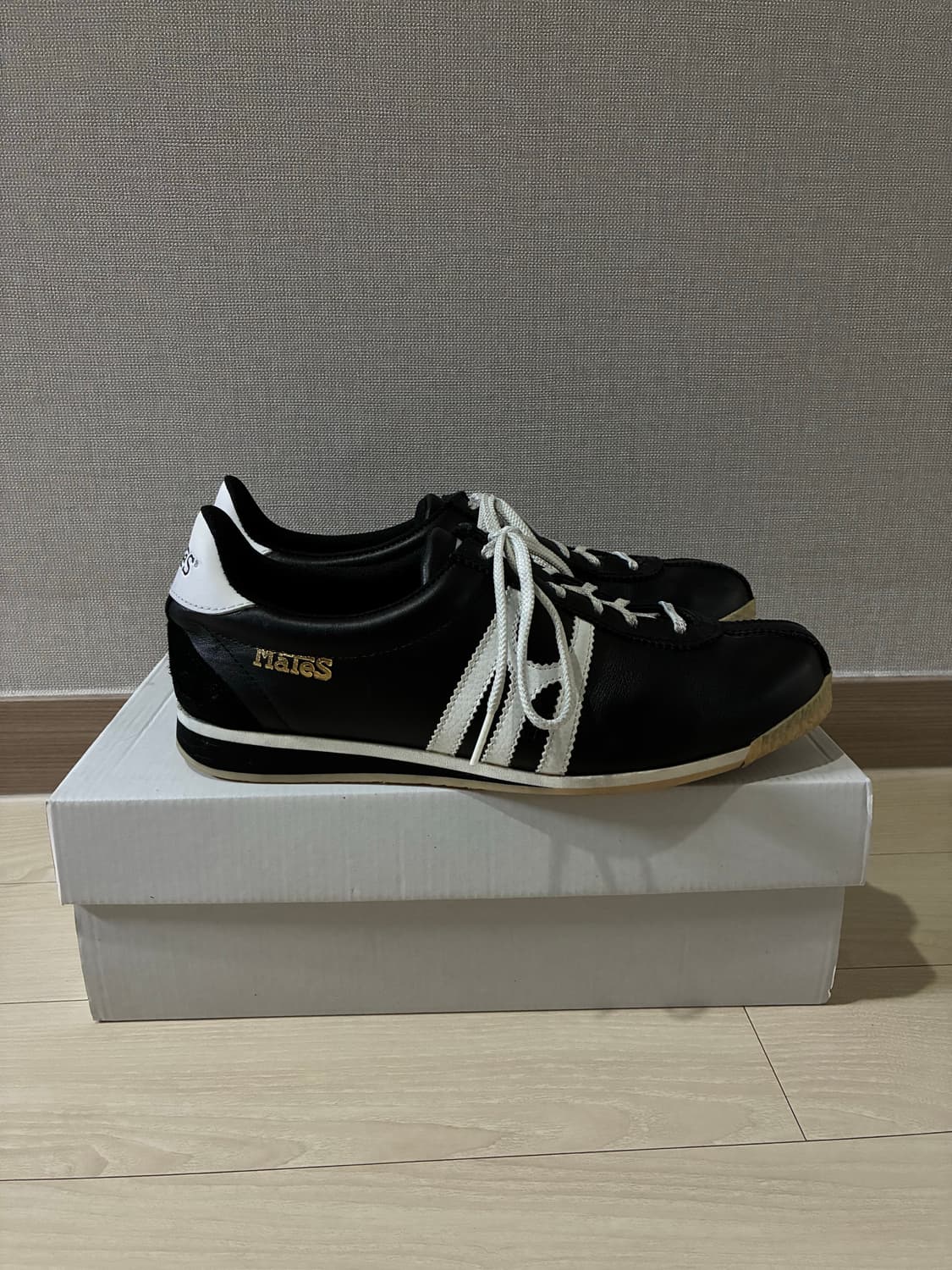 MateS 마테스 스니커즈 MYRNA P.E 블랙 컬러 42사이즈 상품이미지4