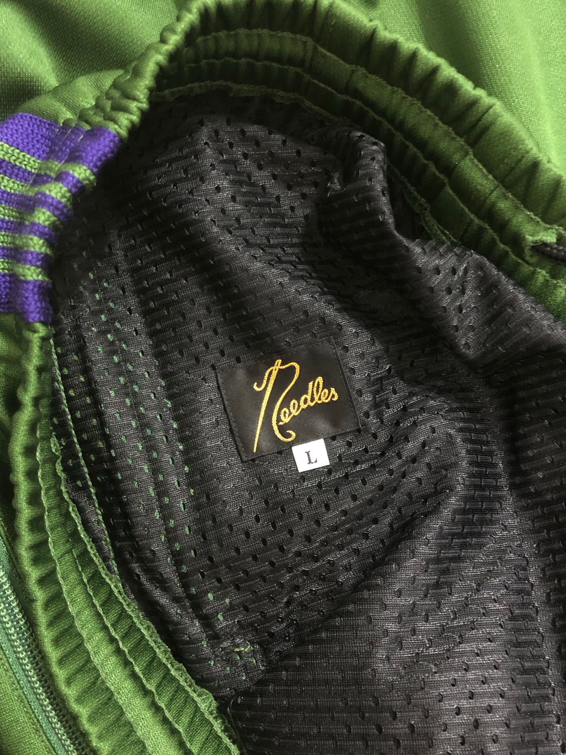 니들스 HD 트랙팬츠 (그린/퍼플) 상품이미지4