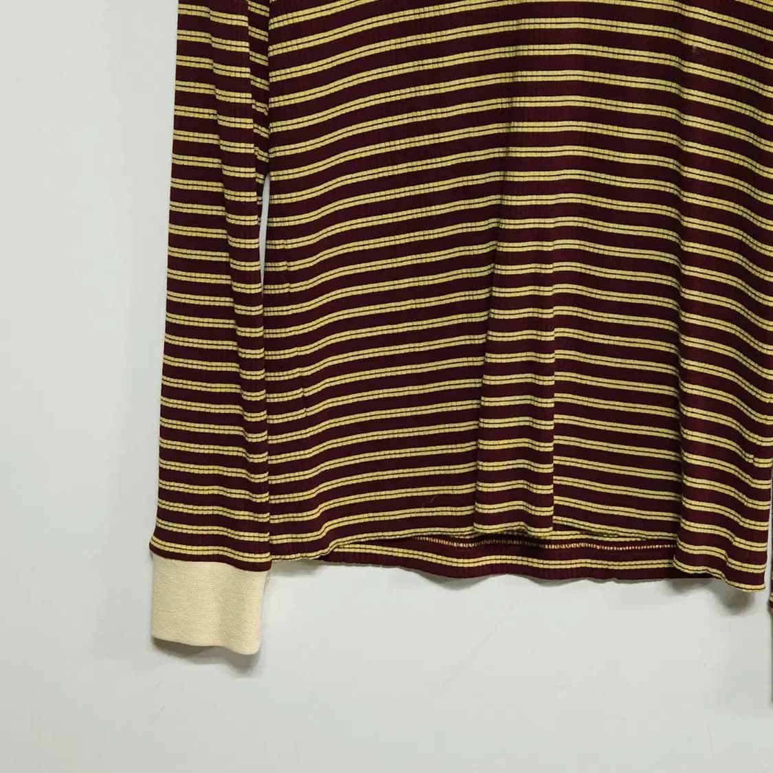 영국 디자이너 WALES BONNER 웨일스보너 스트라이프 카라 롱슬리브 상품이미지4