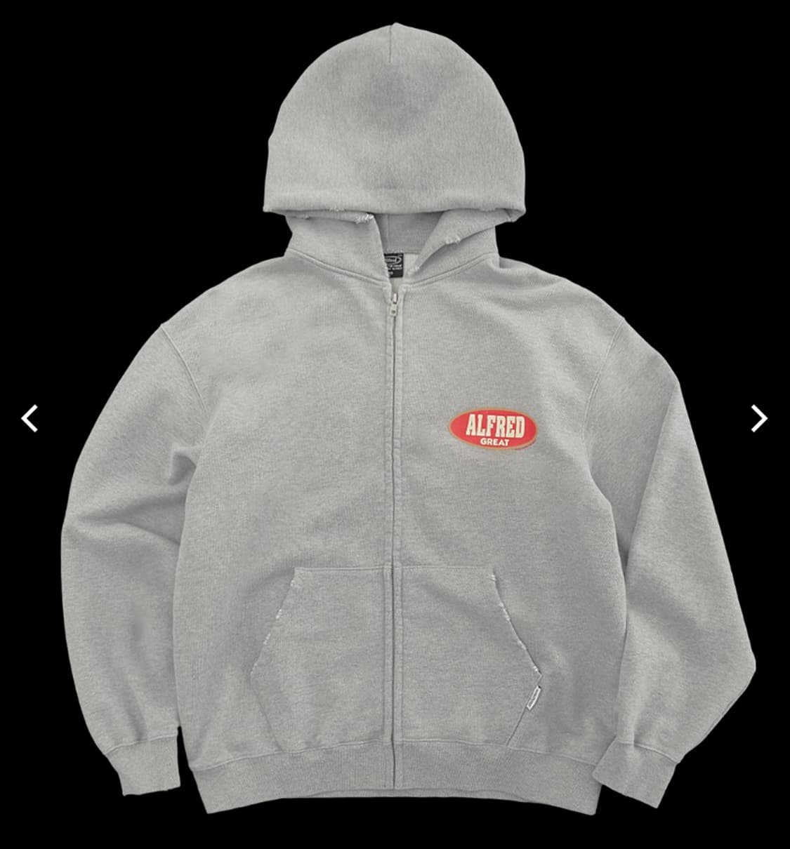 알프레드 Alfred 후드집업 VTG AFRD BLUNT ZIP-UP H 상품이미지10