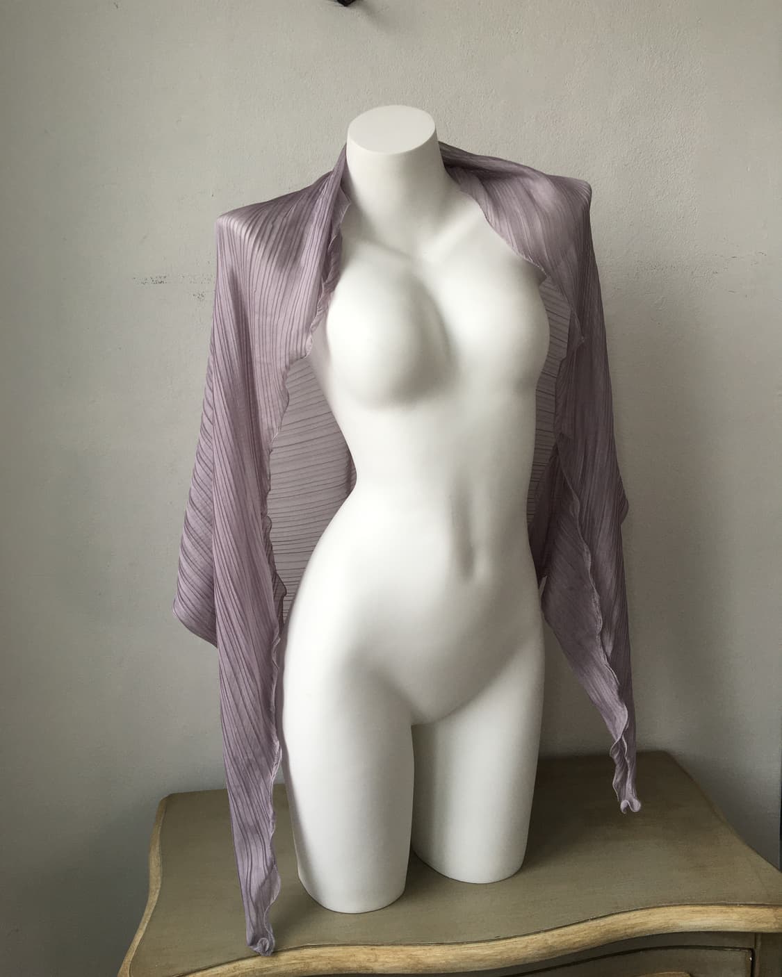 pleats cardigan scarf 상품이미지1