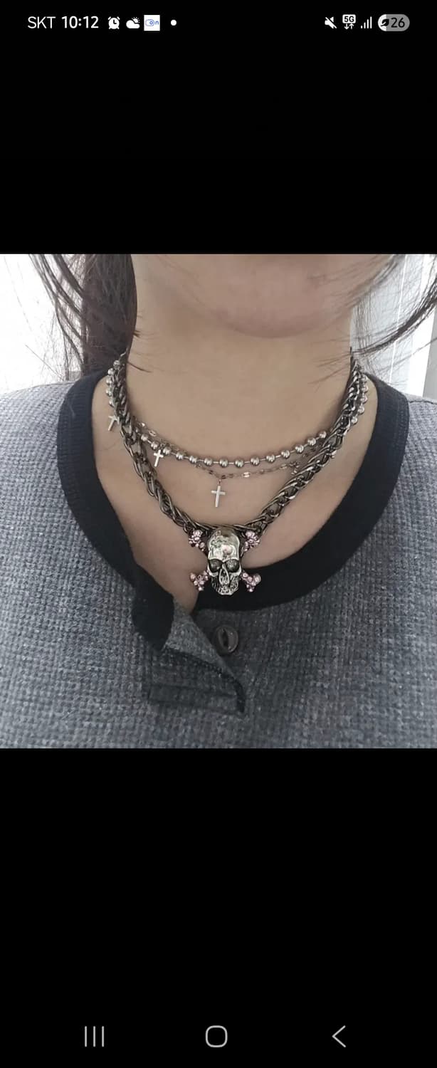 빈티지갸루갈마걀마 커스튬 목걸이 상품이미지2