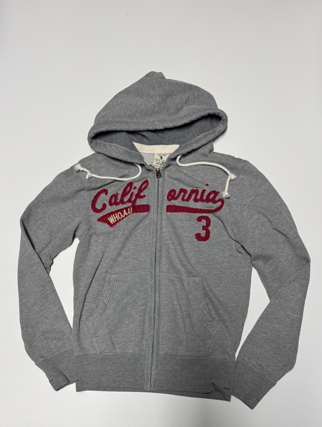 여성 후아유 스펠아웃 시그니처 후드집업 s 상품이미지1