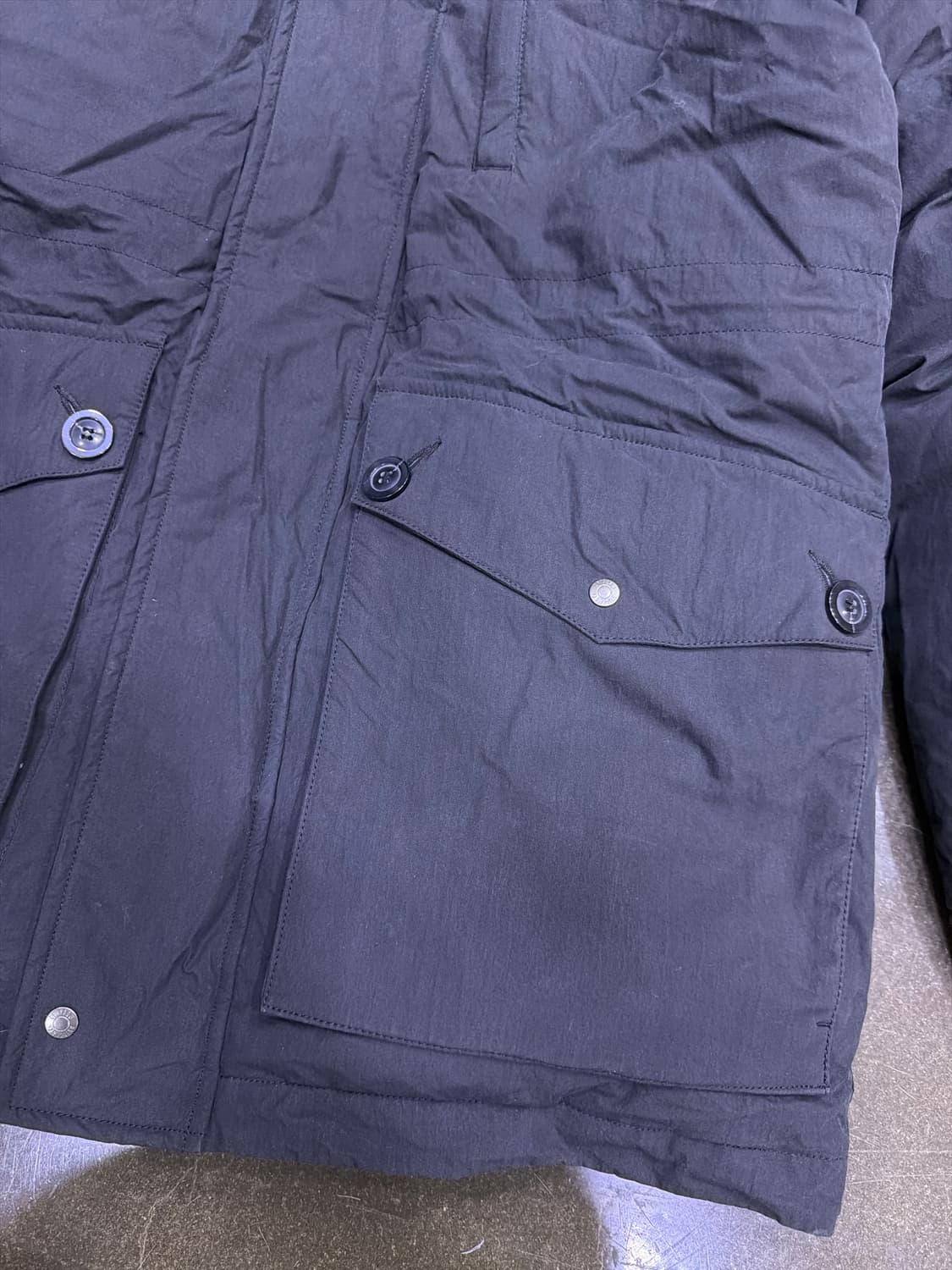 유니폼브릿지 레인저 다운 파카 점퍼 코트 블랙 L 상품이미지8