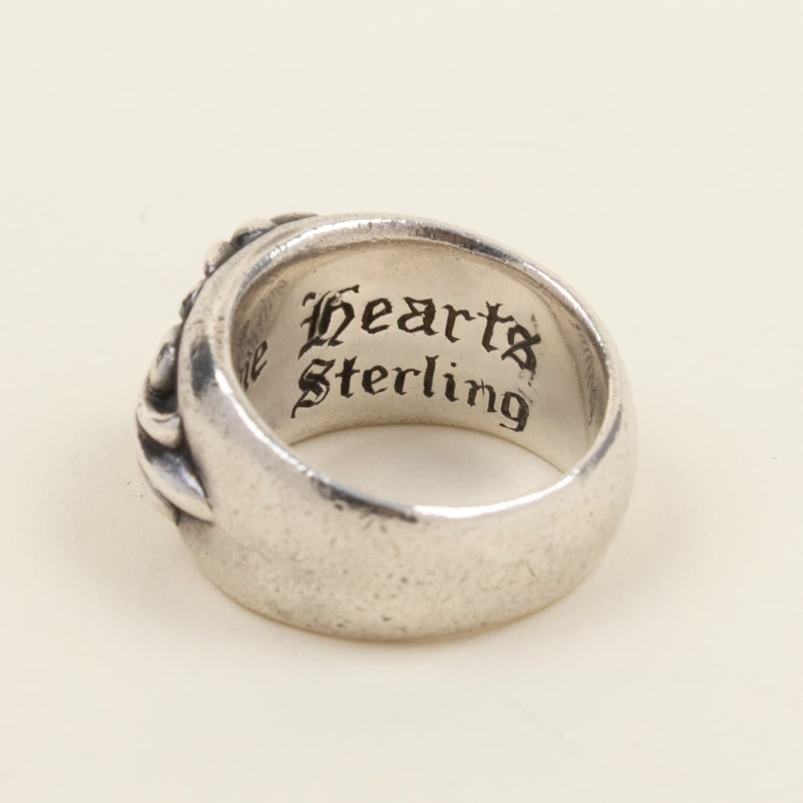 크롬하츠 플로랄 크로스링 US 7 남성 새끼 반지 추천 상품이미지7