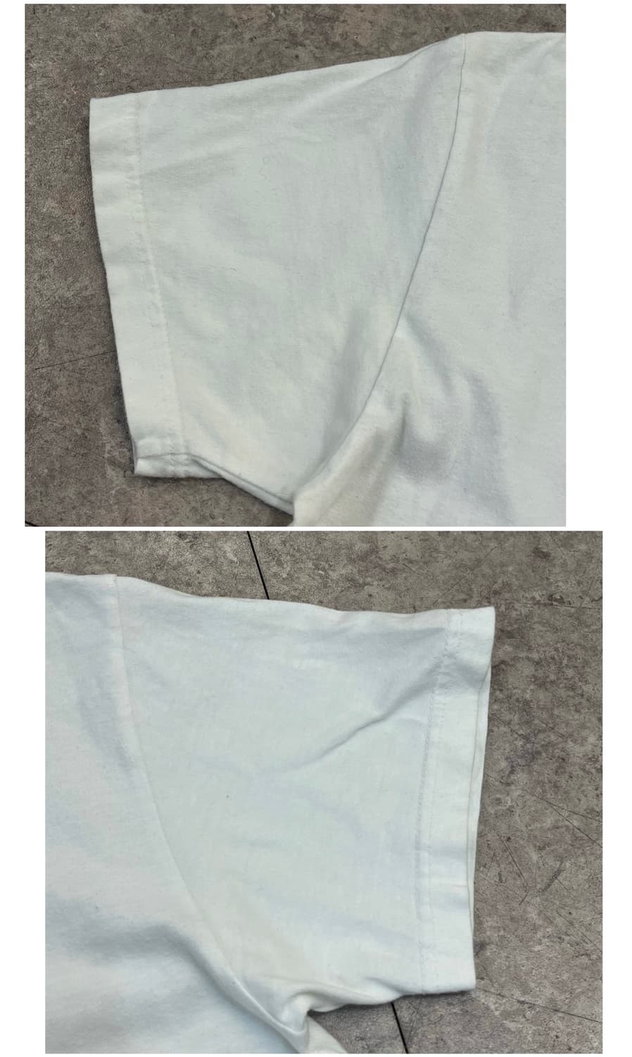 빔즈 반팔티 화이트 M #csz3504 상품이미지7