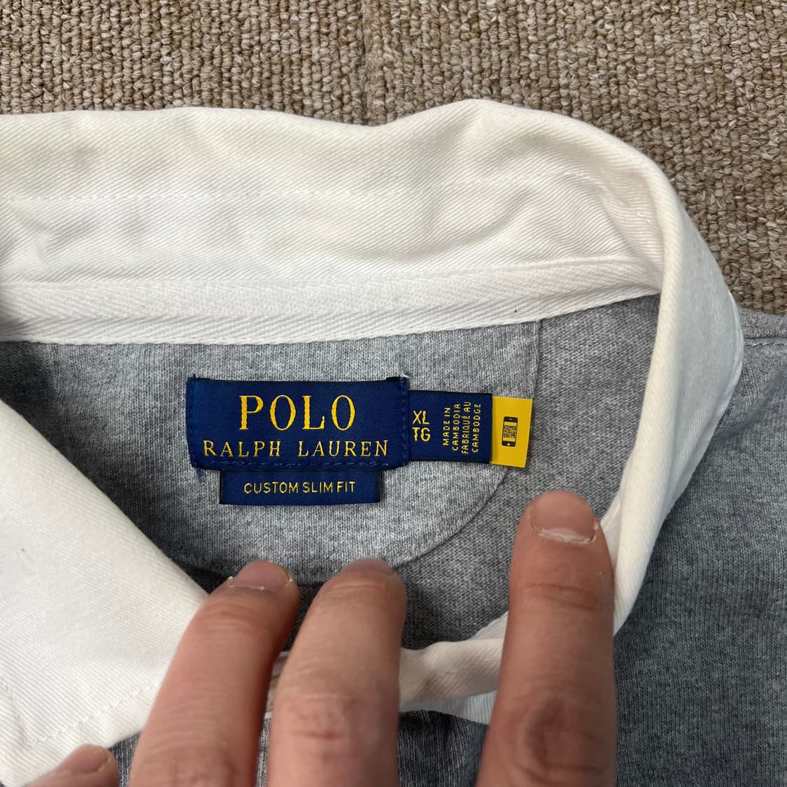  신형 폴로 랄프로렌 럭비셔츠 상품이미지6