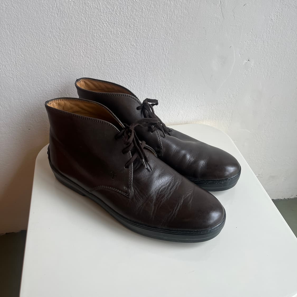 Tod’s Leather desert boots ( 9 ) 상품이미지10