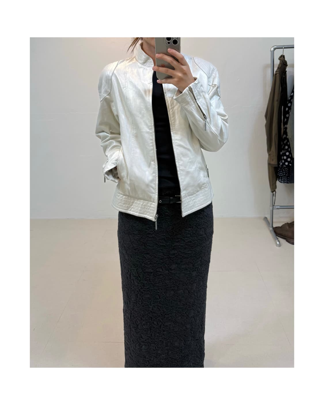 Osca piel 리얼레더 자켓 상품이미지2