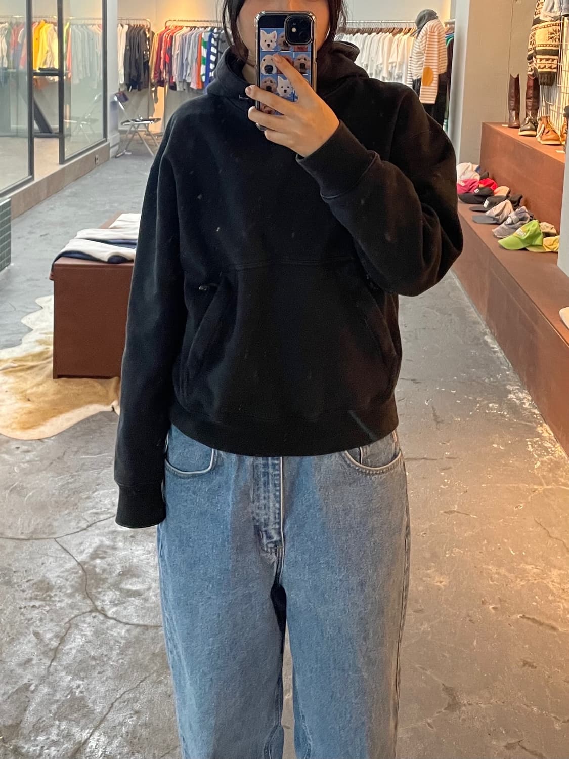 나이키 ACG 풀오버 블랙 후드티 H247 상품이미지1