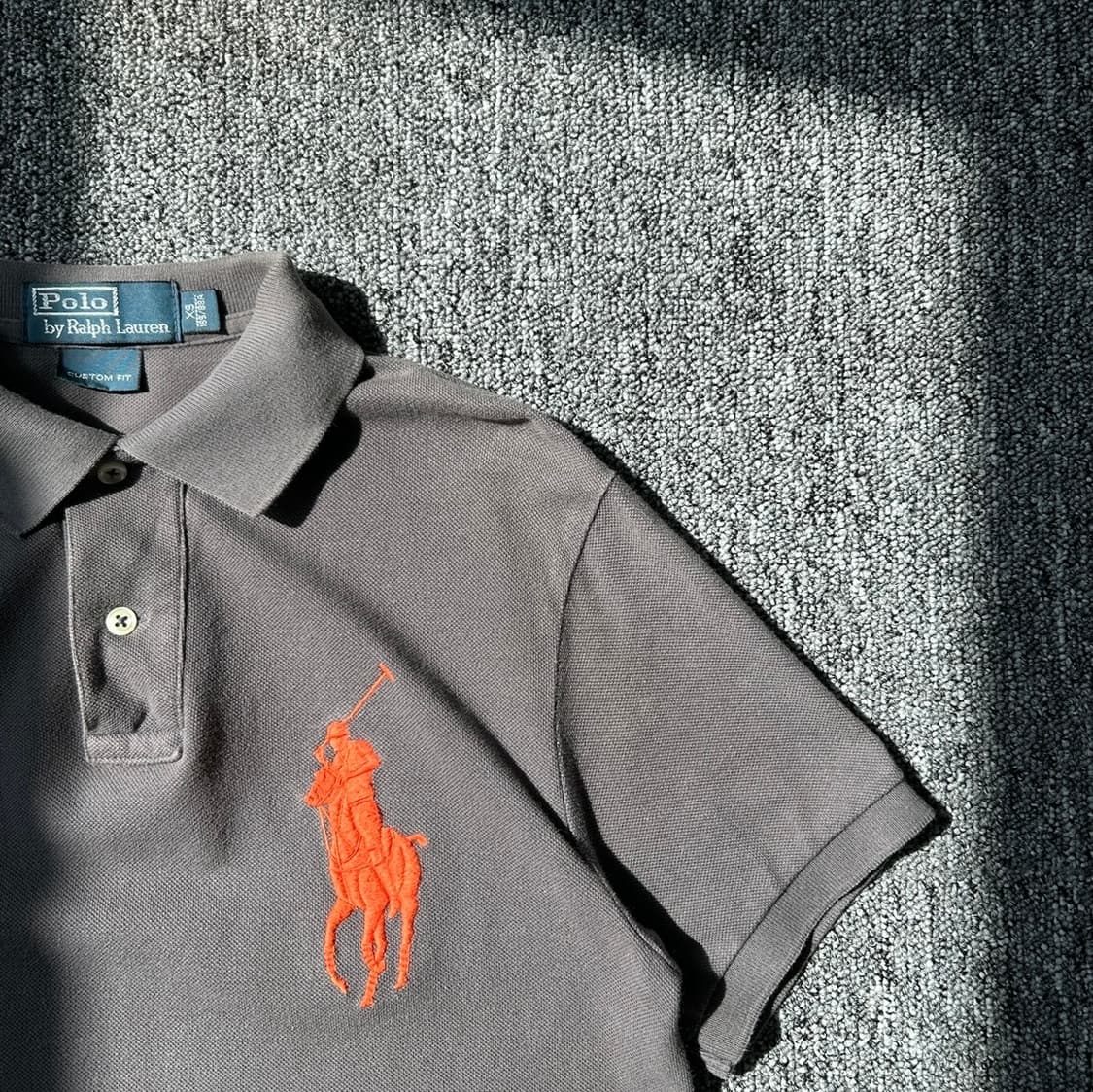 폴로 랄프로렌 빅포니 브라운 PK 반팔티  상품이미지3