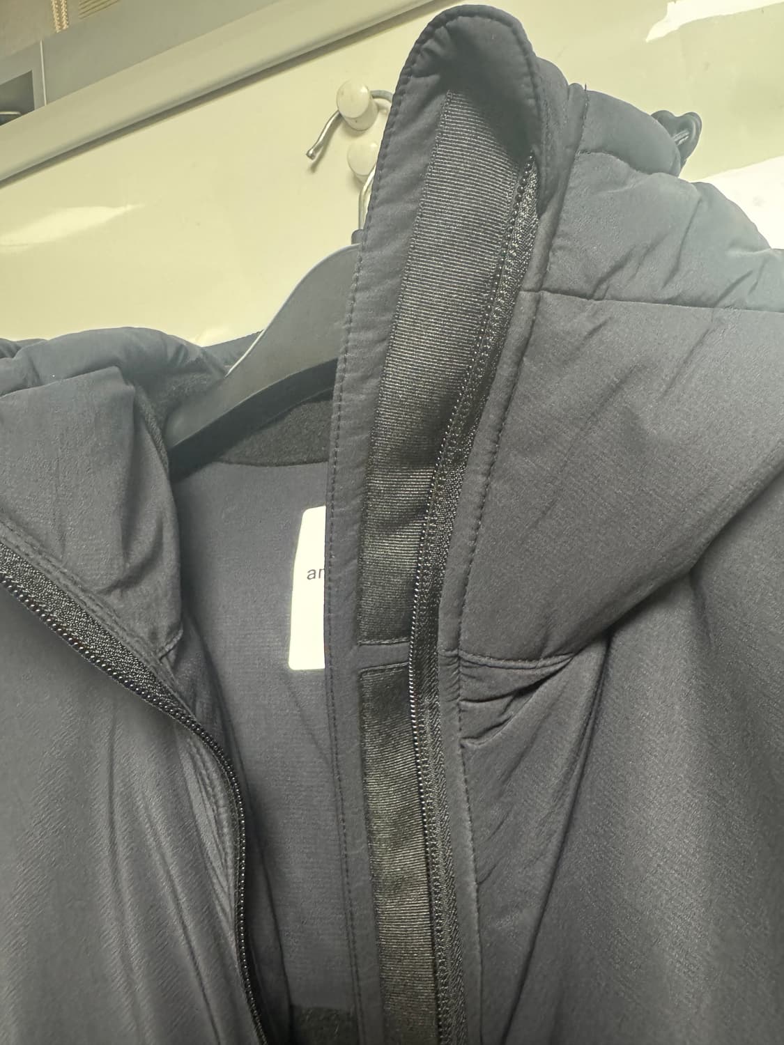 and wander 앤드원더 탑 플리스 자켓 L사이즈 블랙 상품이미지4