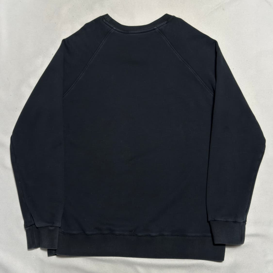 XXL 메종키츠네 폭스 헤드 패치 블랙 맨투맨 상품이미지3