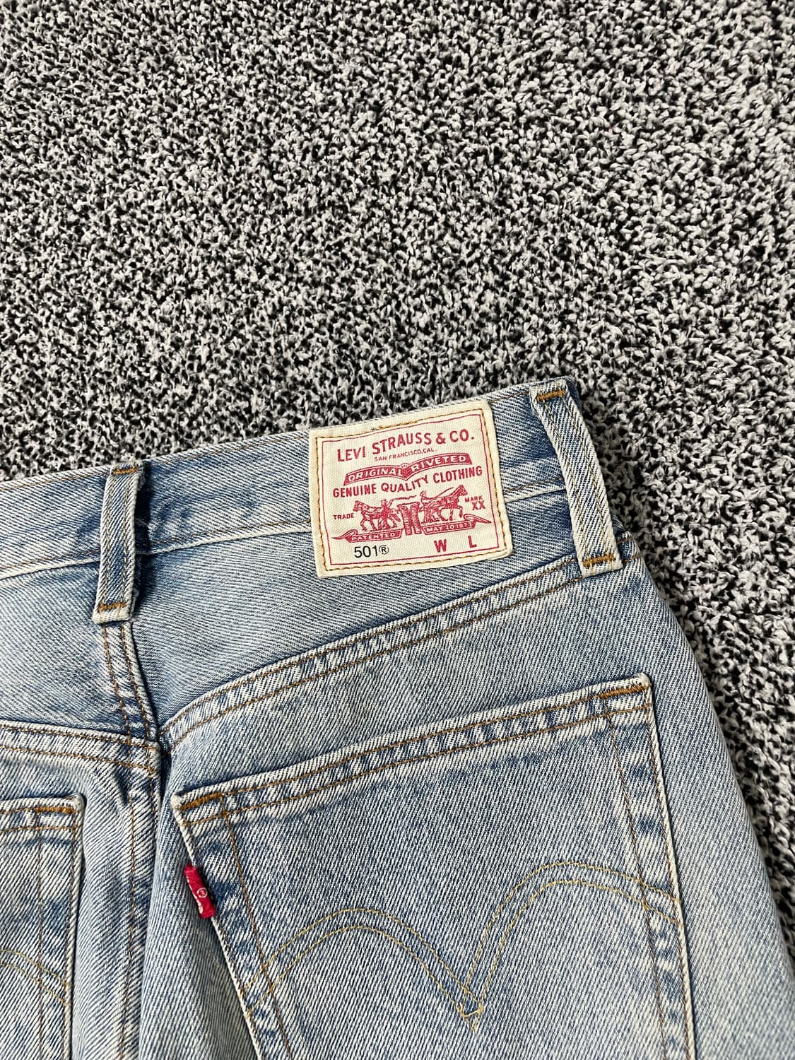 빈티지9. 리바이스 오리지널 501 연청 데님팬츠 청바지 진 상품이미지2