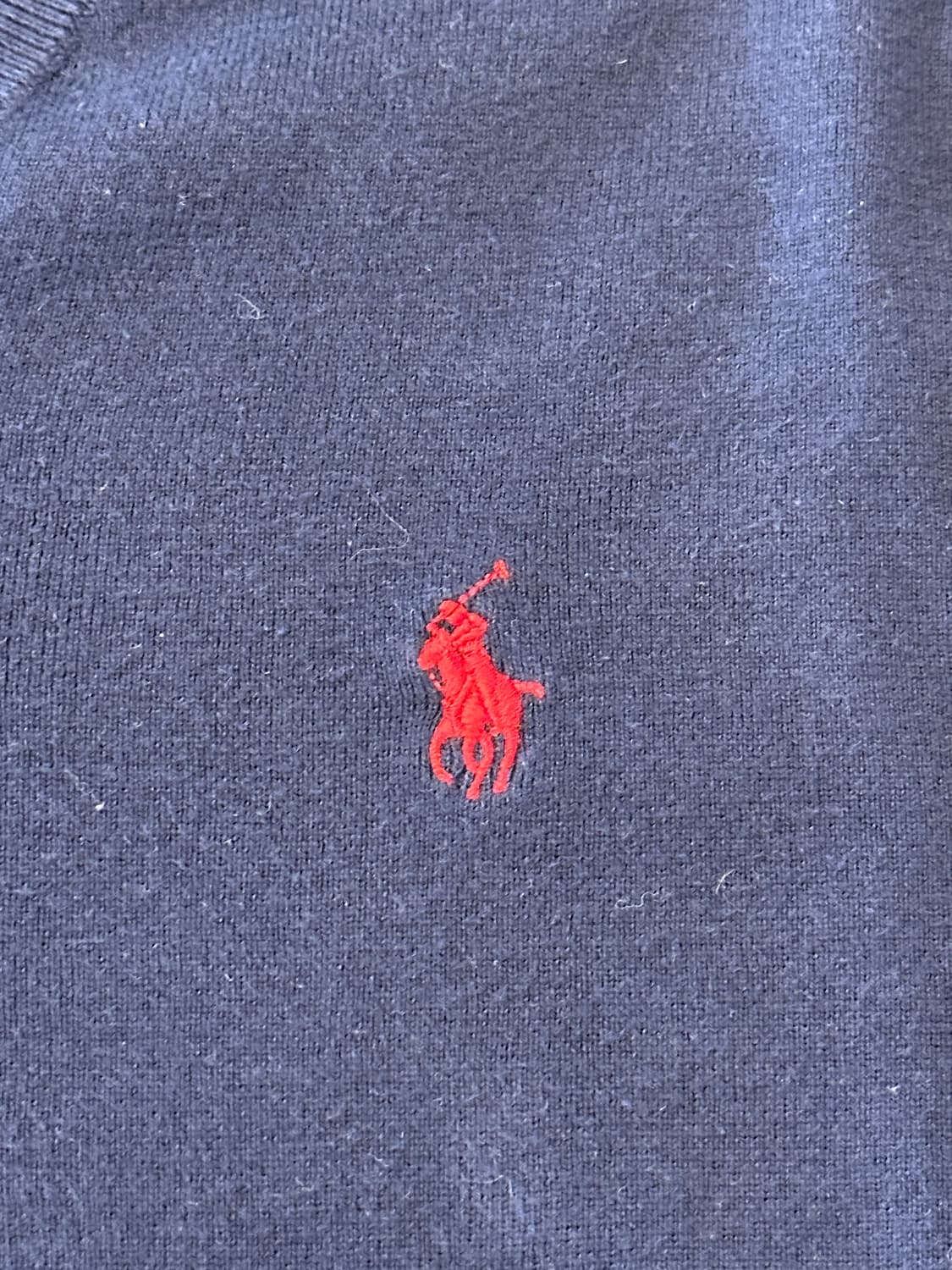 POLO 폴로 랄프로렌 네이비 V넥 니트 L 상품이미지3