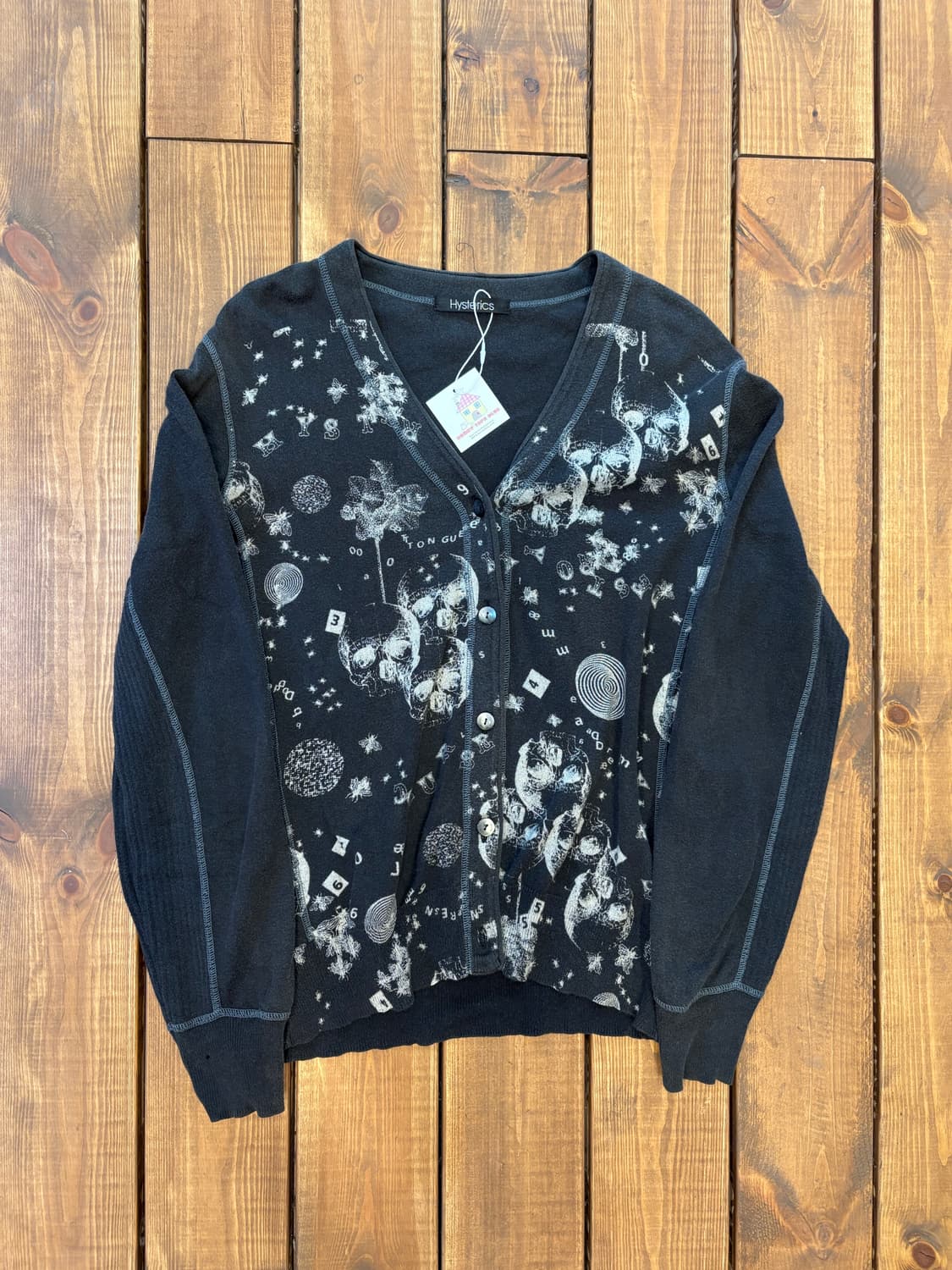 히스테릭글래머 스컬 가디건 상품이미지5