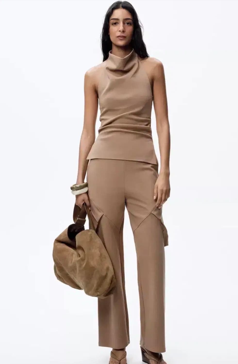 ZARA 온트 예슬마켓 자라 홀터넥 탑 상품이미지4