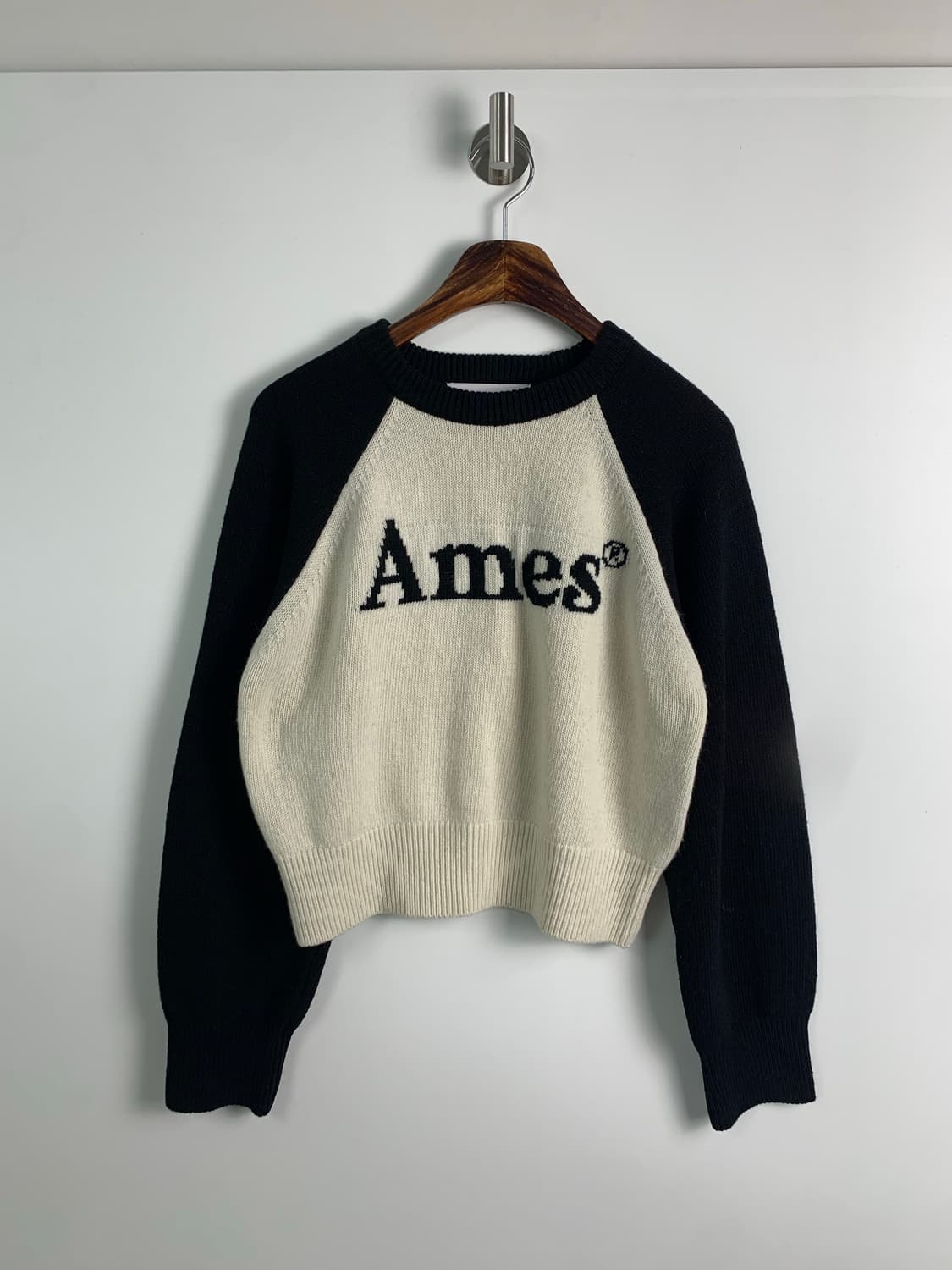 Ames 아메스 나그랑 오래오배색 니트  상품이미지2