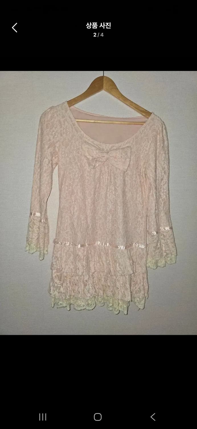 히메갸루 핑크 원피스 상품이미지1