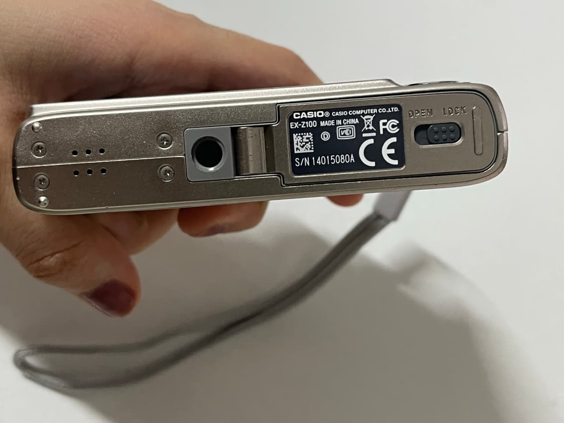 카시오 엑슬림 z100 빈티지 디카 상품이미지6