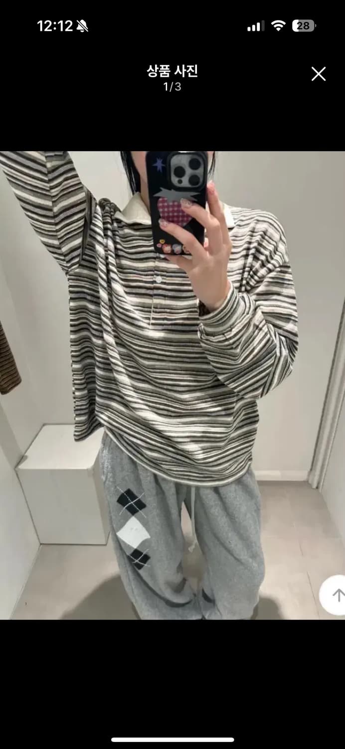 스트라이프 티셔츠 상품이미지1