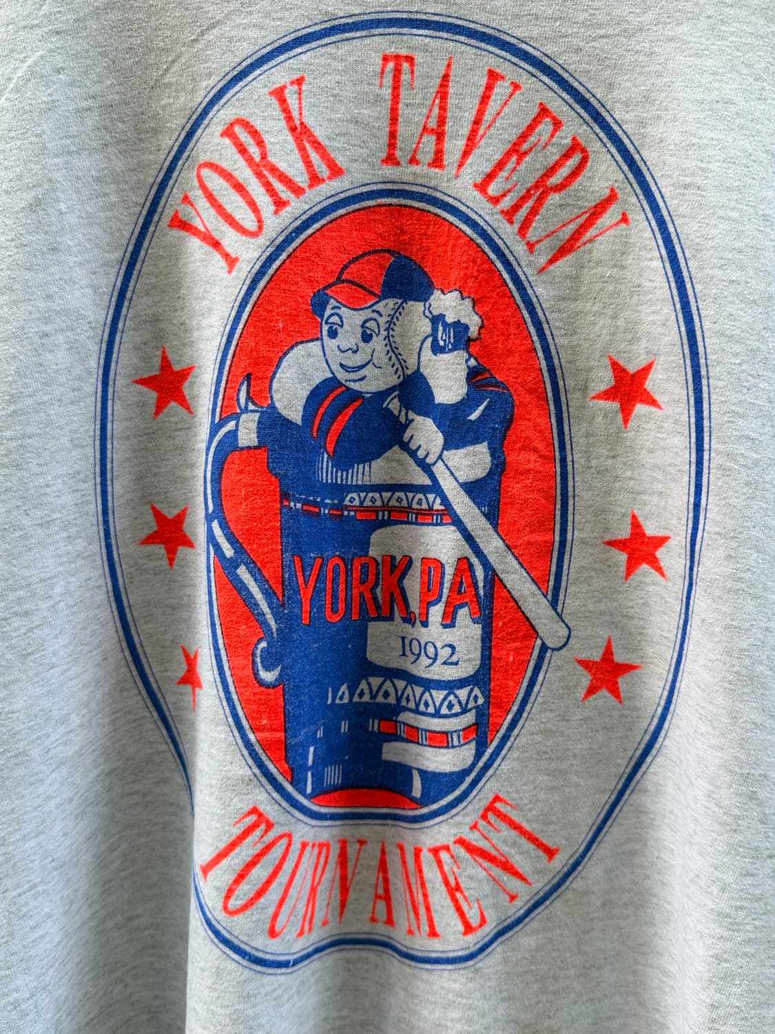 92년도 싱글스티치 YORK,PA 반팔티 상품이미지2