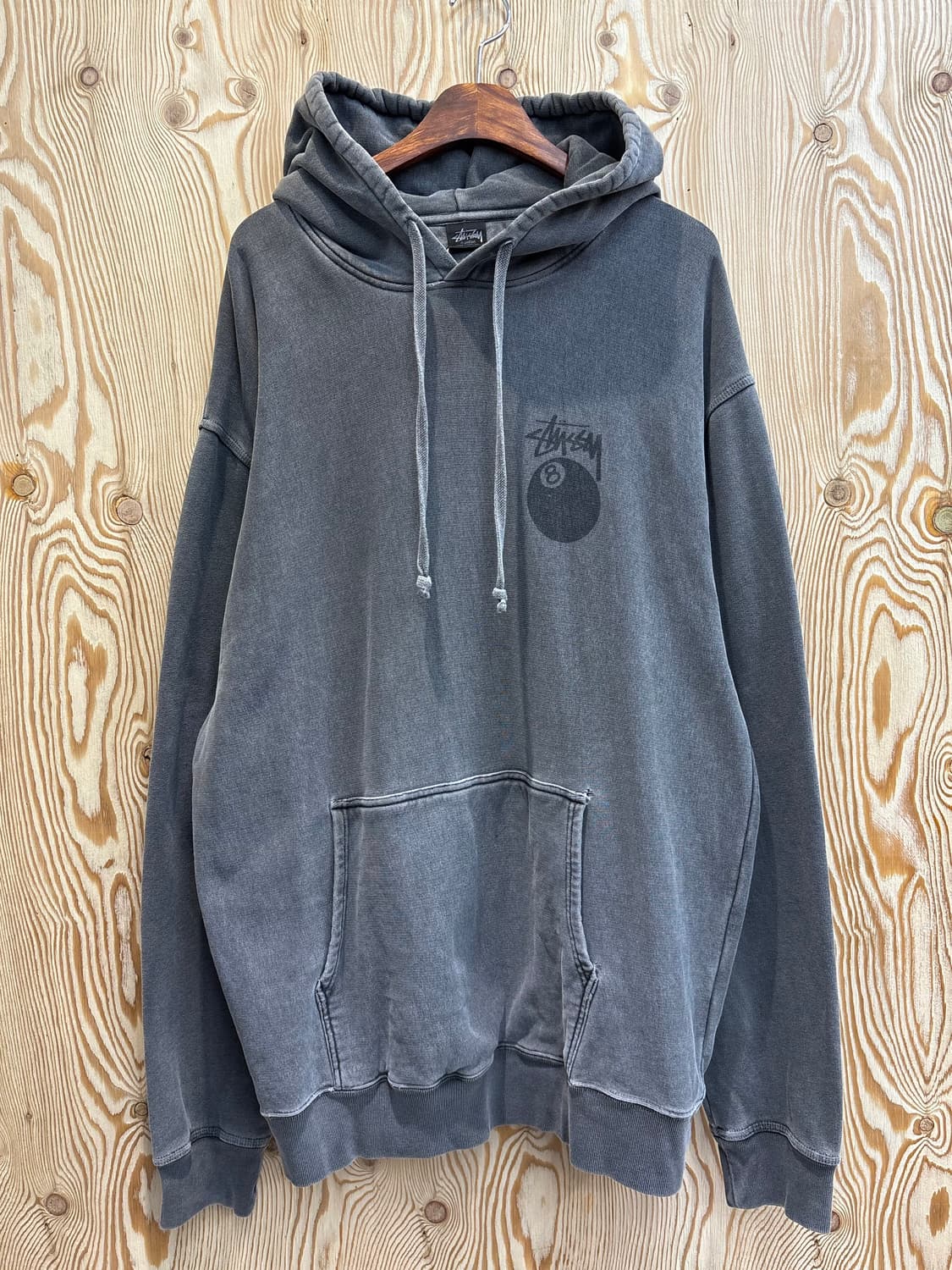 스투시 에잇볼 피그먼트 후드 상품이미지1