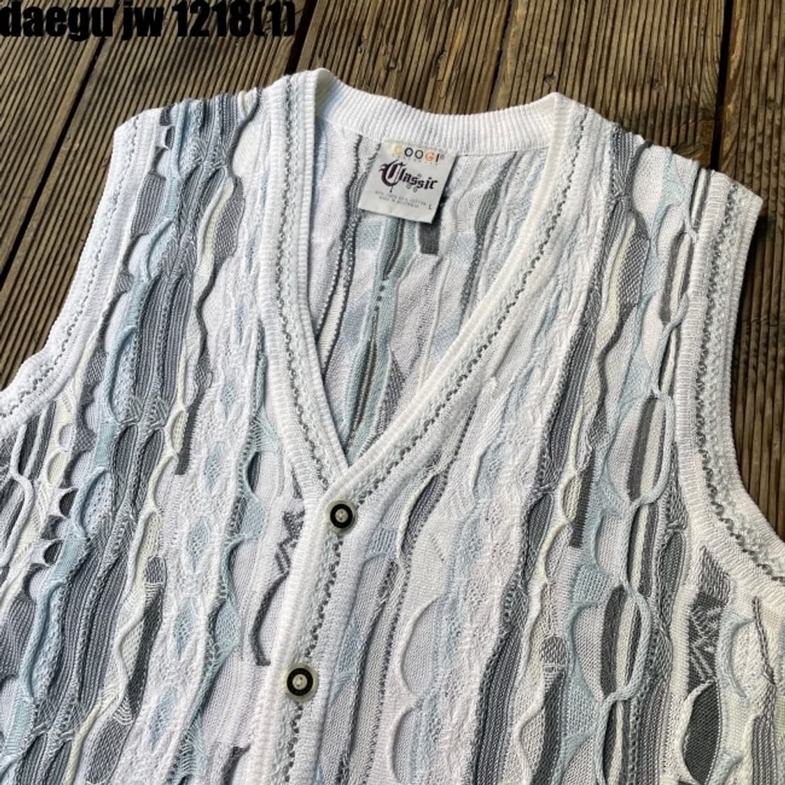 쿠지니트조끼  상품이미지2