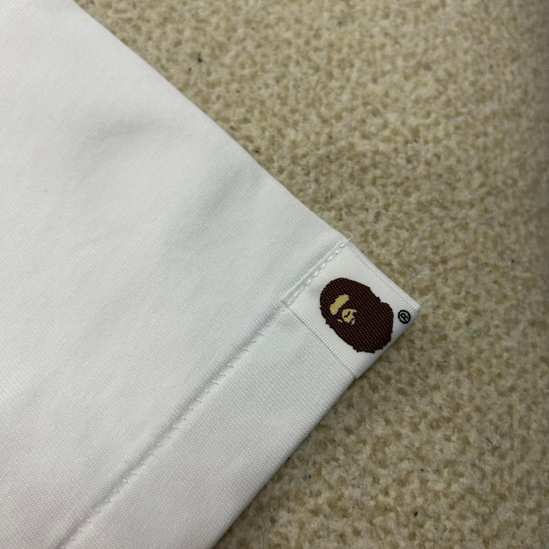 (2XL) 베이프 화이트 하트 에이프 헤드 반팔티셔츠  상품이미지6