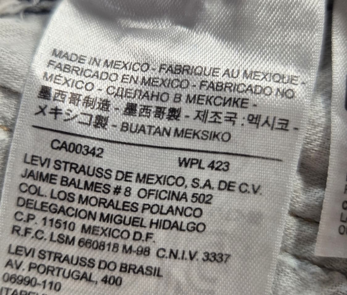 리바이스 501 w32 (A14) 상품이미지5