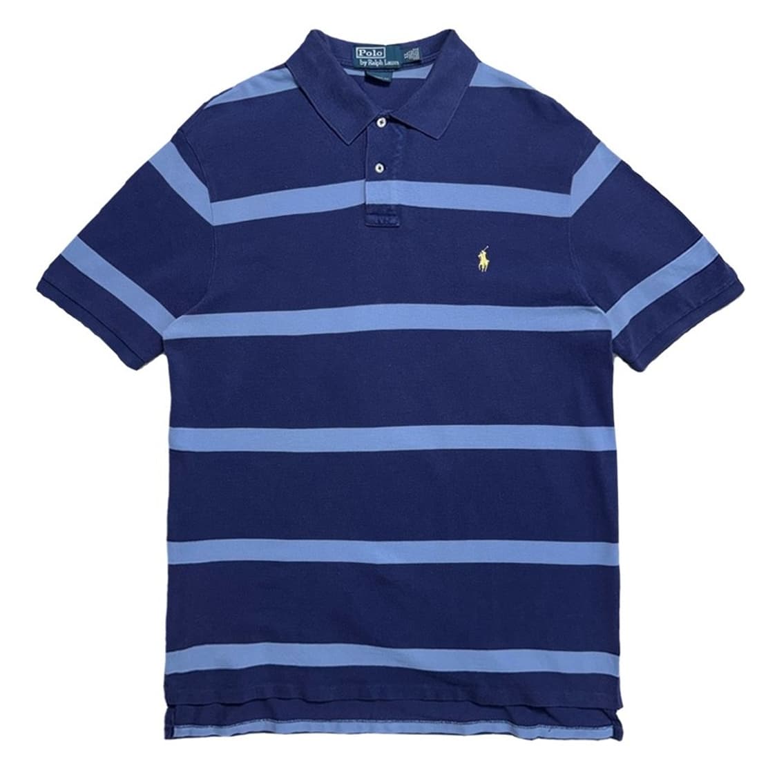 RALPH LAUREN PK 스트라이프 반팔 블루 XL 상품이미지1