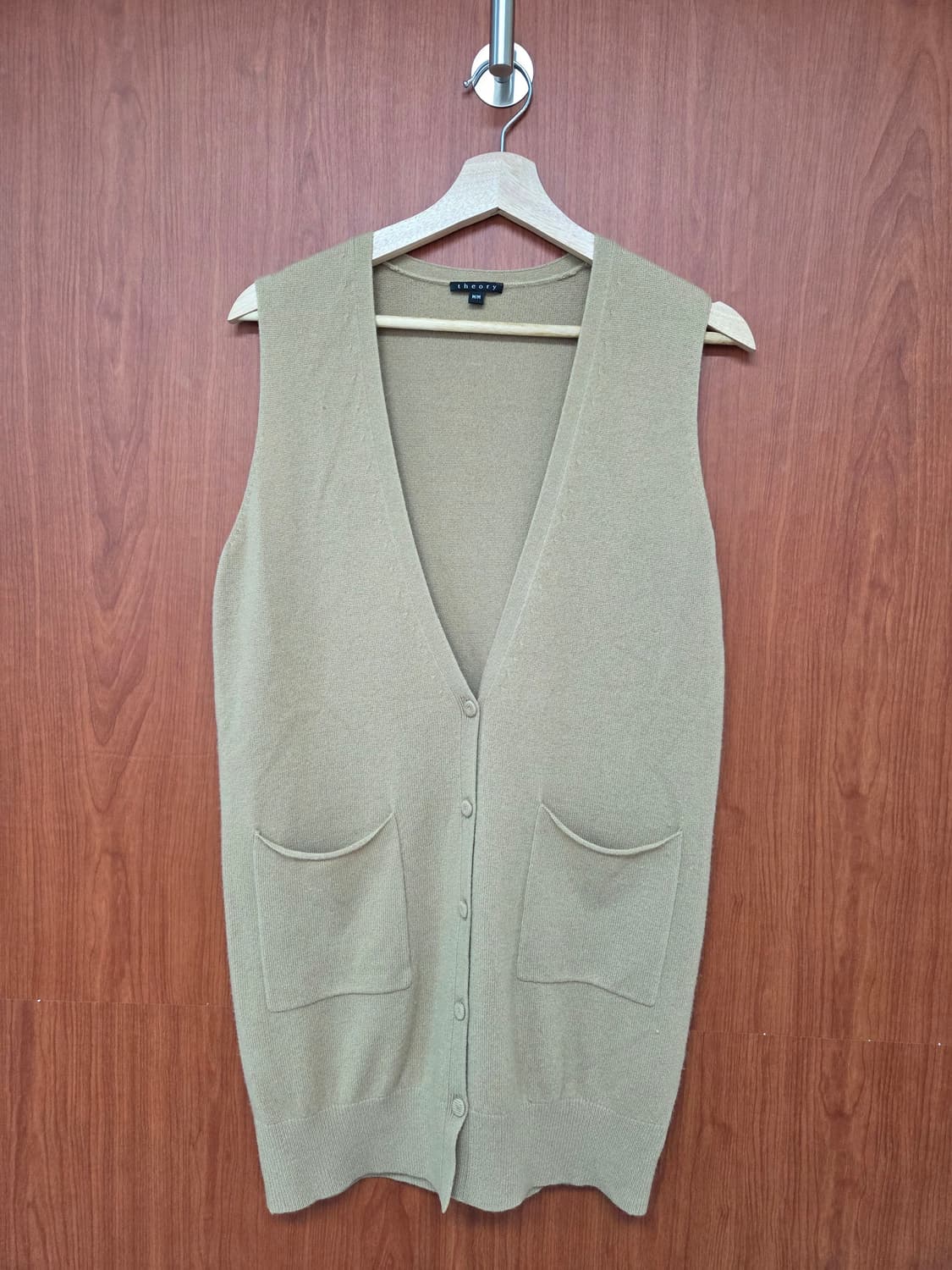 띠어리  캐시미어롱조끼 상품이미지1