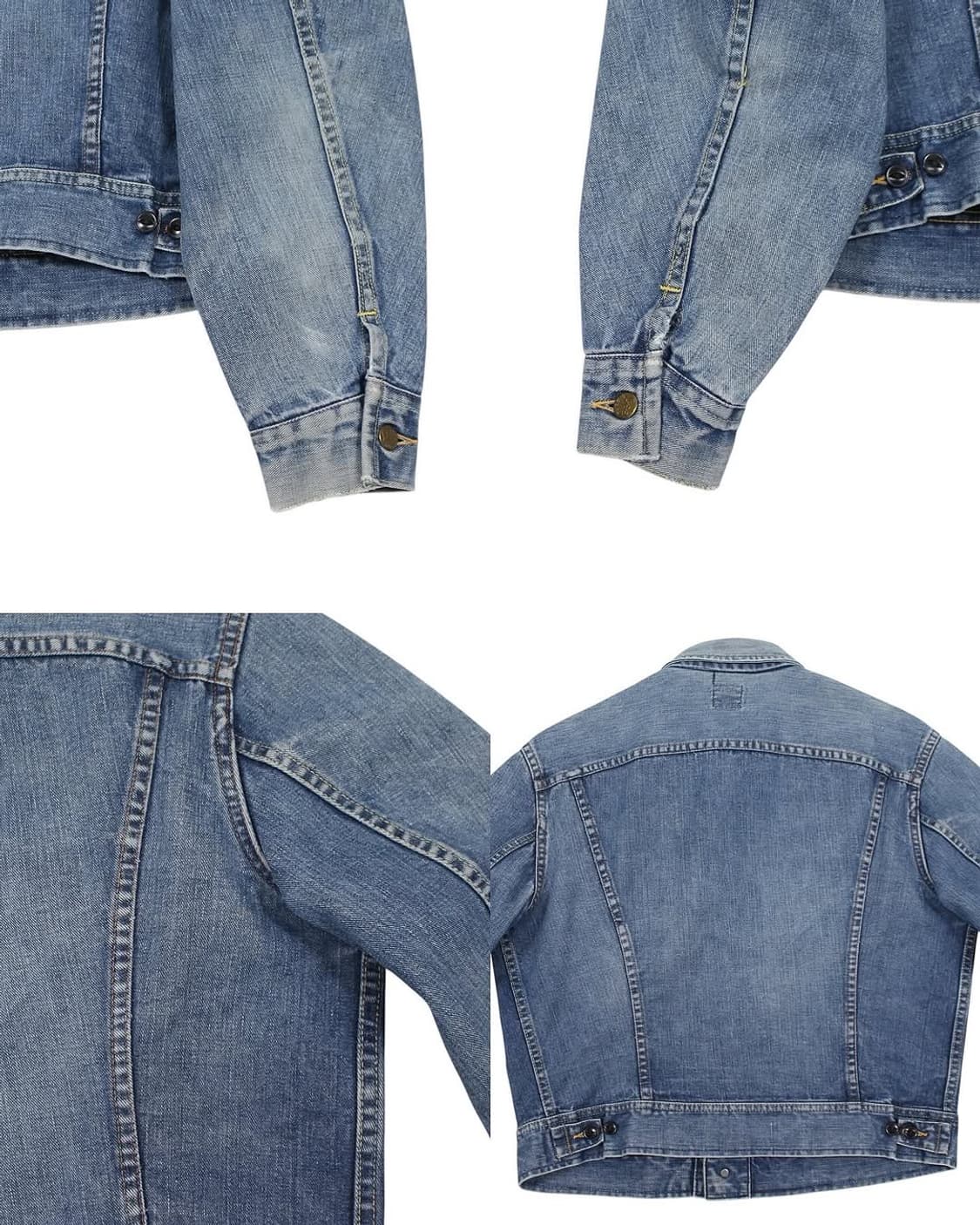 1970s USA Lee 101-J 데님 자켓 빈티지 미국제 리 상품이미지9