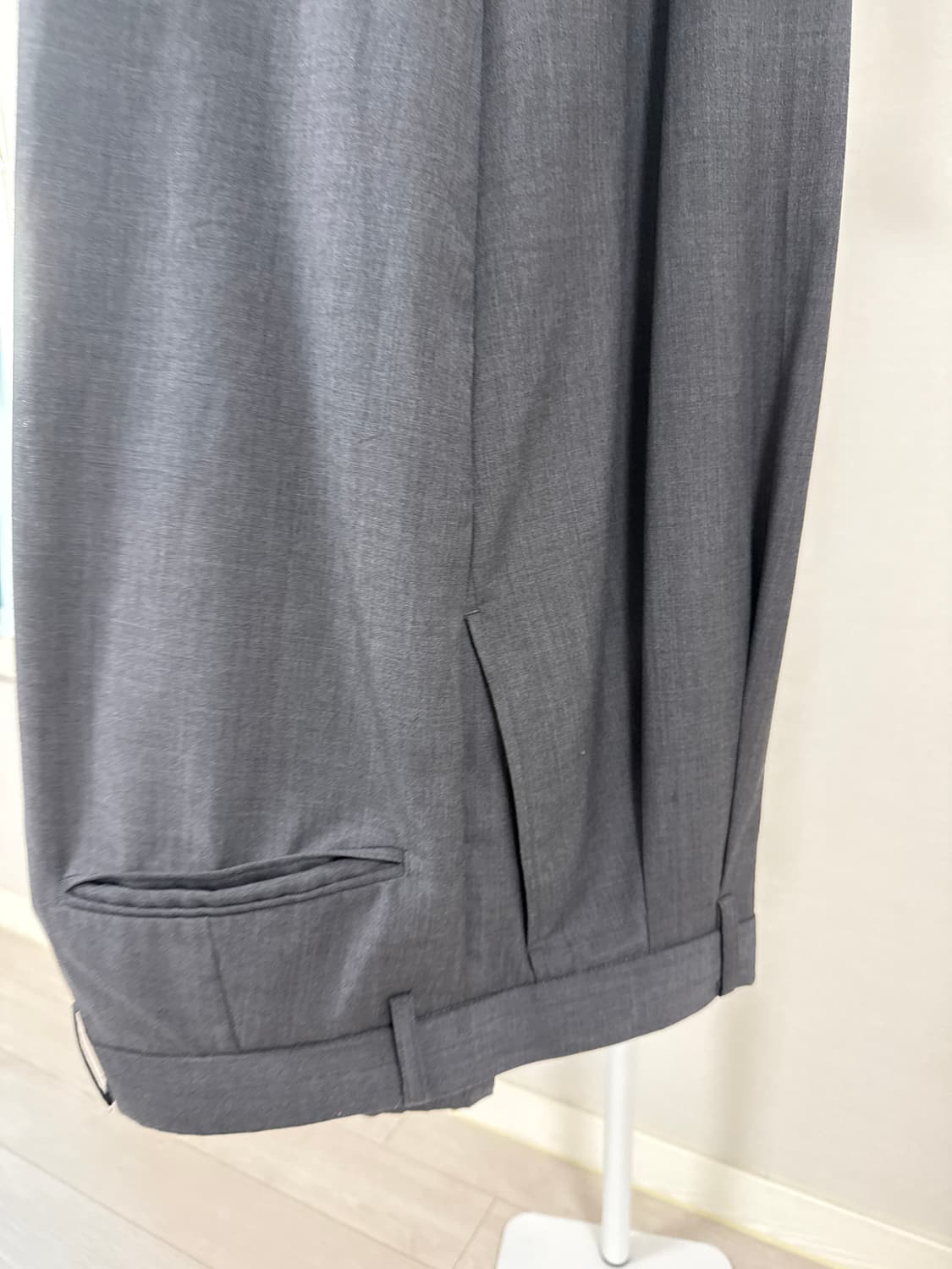 셔터 super light wool pants(dark grey) m 상품이미지6