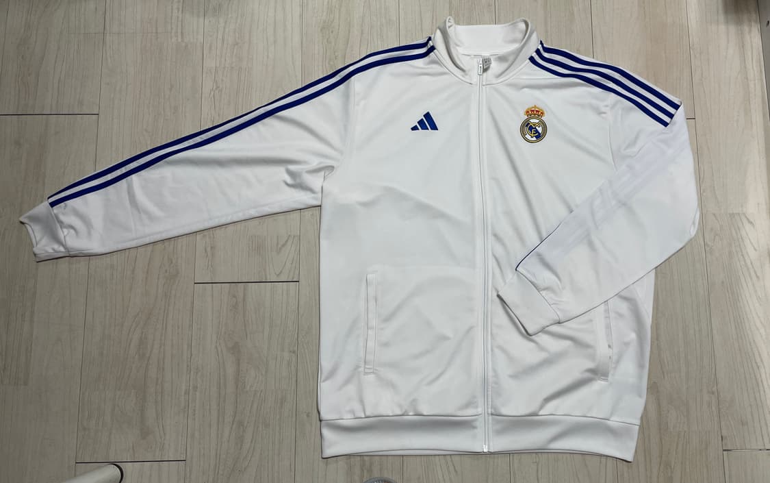 아디다스 레알마드리드 트랙탑 화이트 2XL 상품이미지1