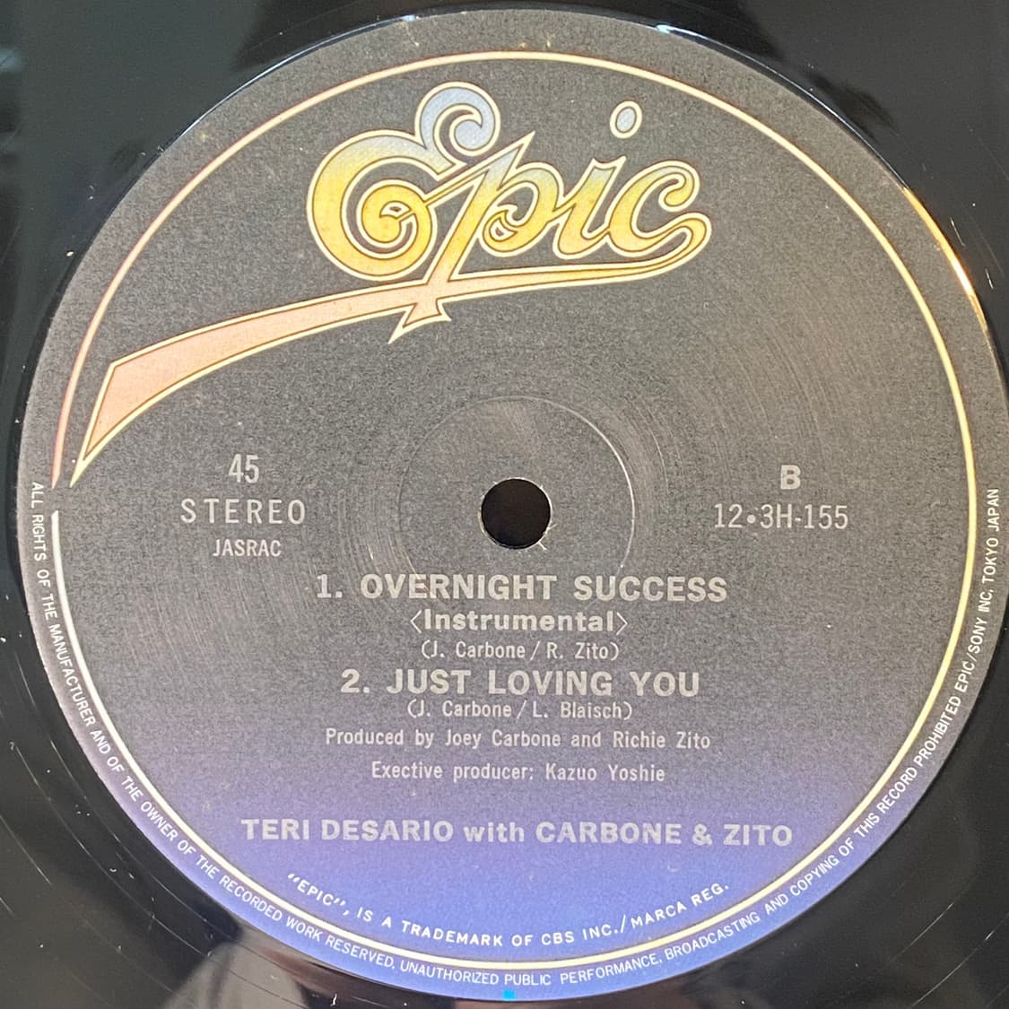 (중고LP-디스코) Teri Desario With Carbone & 상품이미지5