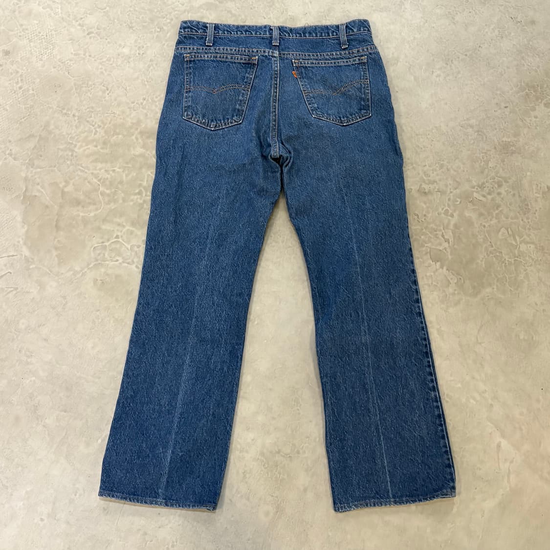 90s USA 🇺🇸리바이스 517 오렌지탭 데님 청바지 중청 상품이미지5