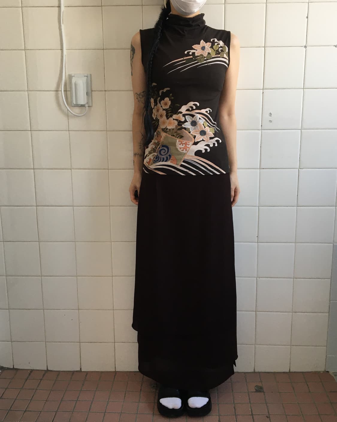 Layered point skirt 상품이미지6