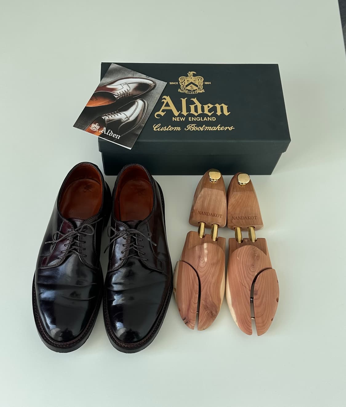 Alden 990 9D 알든 코도반 (슈트리 포함) 상품이미지1